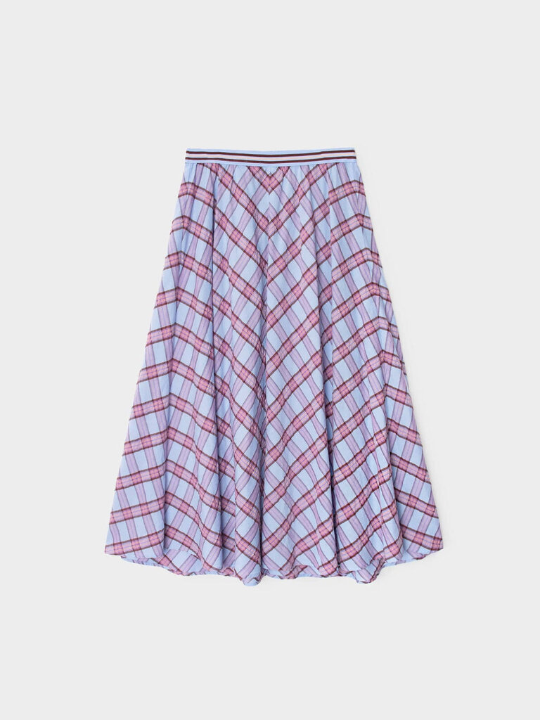 XIRENA HATTIE SKIRT IN LUNAR BLUE