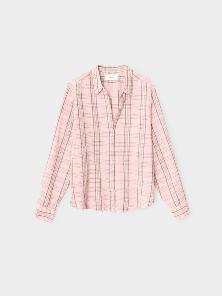 XIRENA BOWIE SHIRT IN ROSE LARK