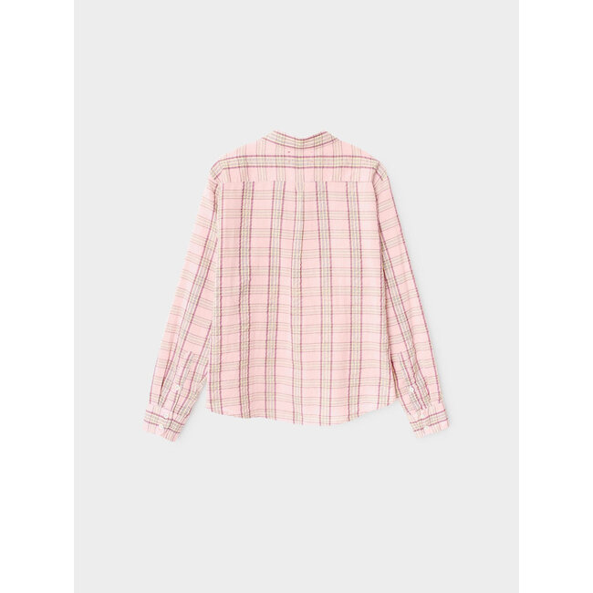 XIRENA BOWIE SHIRT IN ROSE LARK