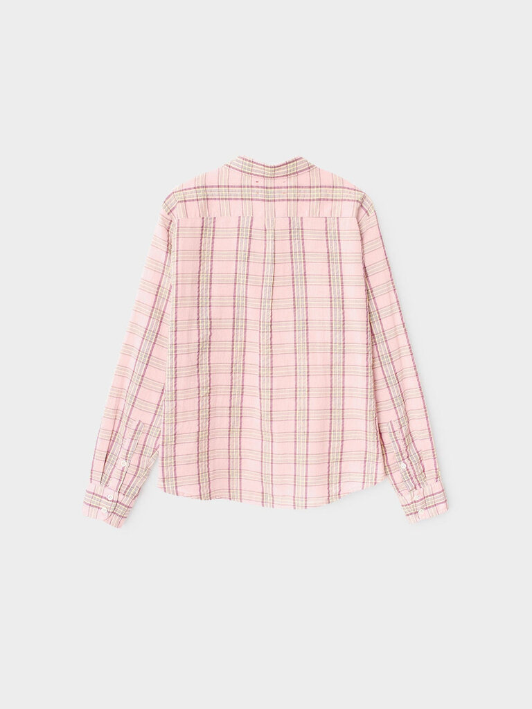 XIRENA BOWIE SHIRT IN ROSE LARK