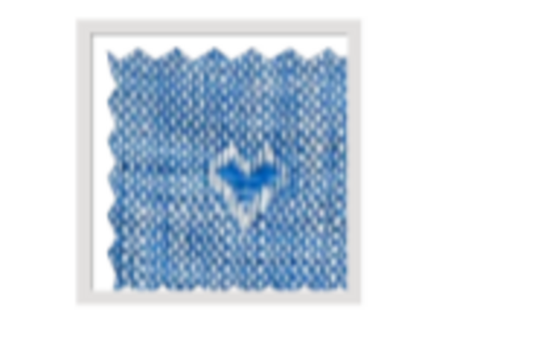 FRANK & EILEEN RORY MAXI SHIRTDRESS IN BLUE LINEN HEARTS