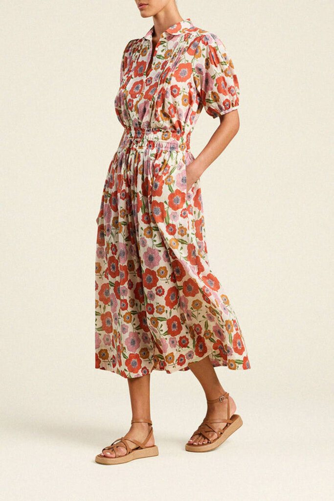 TROVATA BIANCA SKIRT IN POPPY COSTA