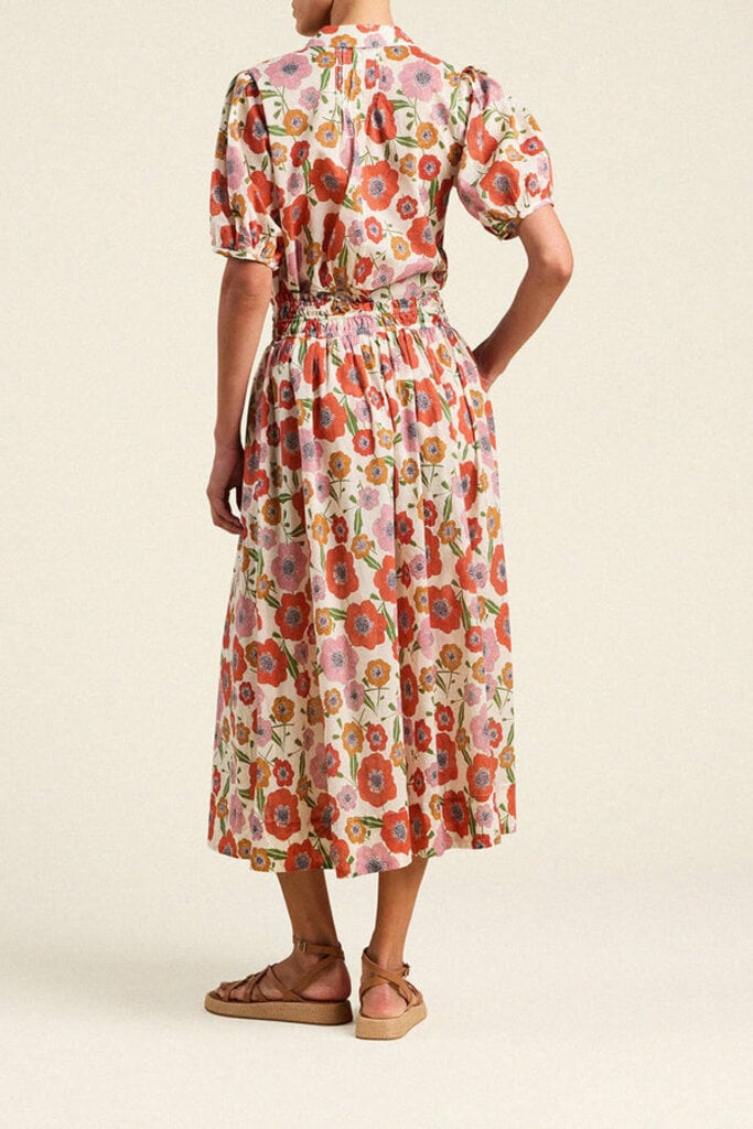 TROVATA BIANCA SKIRT IN POPPY COSTA