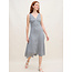 MARGARET O'LEARY DARYA DRESS IN BLACK GINGHAM