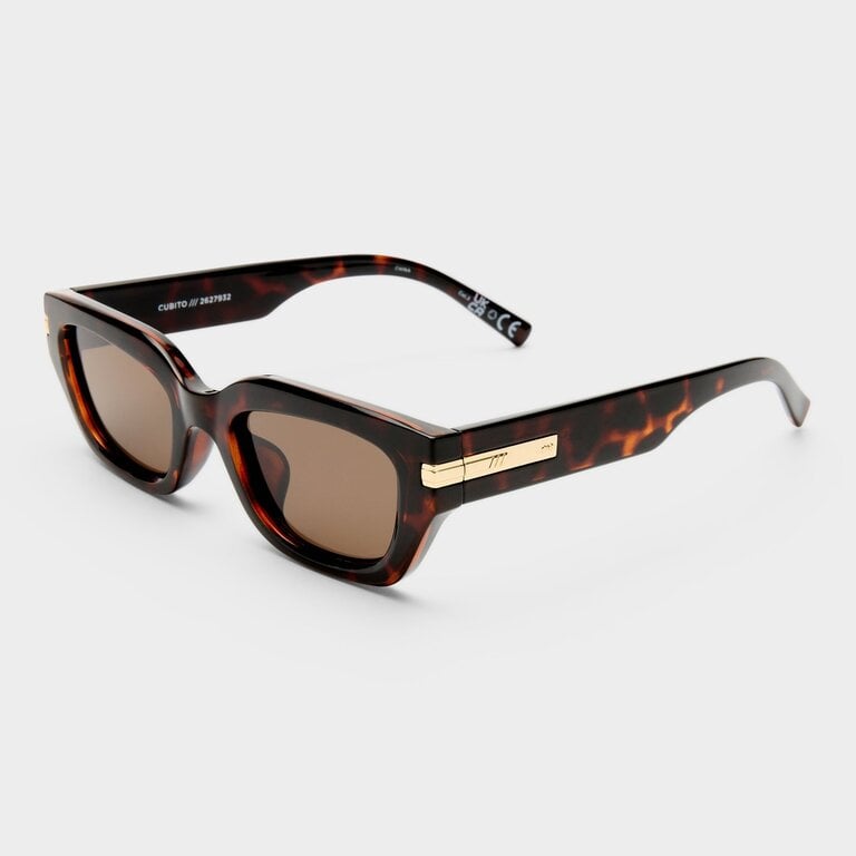 LE SPEC CUBITO SUNGLASSES IN TORT