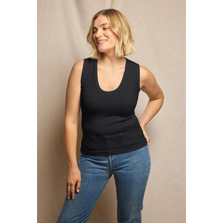 PERFECT WHITE TEE JORDAN U-NECK RIB TANK IN BLACK AND IN WHITE