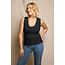 PERFECT WHITE TEE JORDAN U-NECK RIB TANK IN BLACK AND IN WHITE