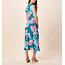 CLEOBELLA JOELLE MIDI DRESS IN LA ROUGE NORTH SEA