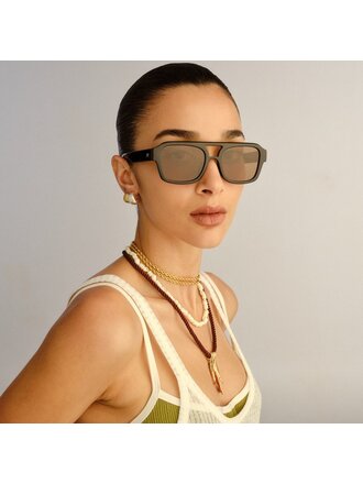 LE SPEC SUBZERO SUNGLASSES IN BLACK