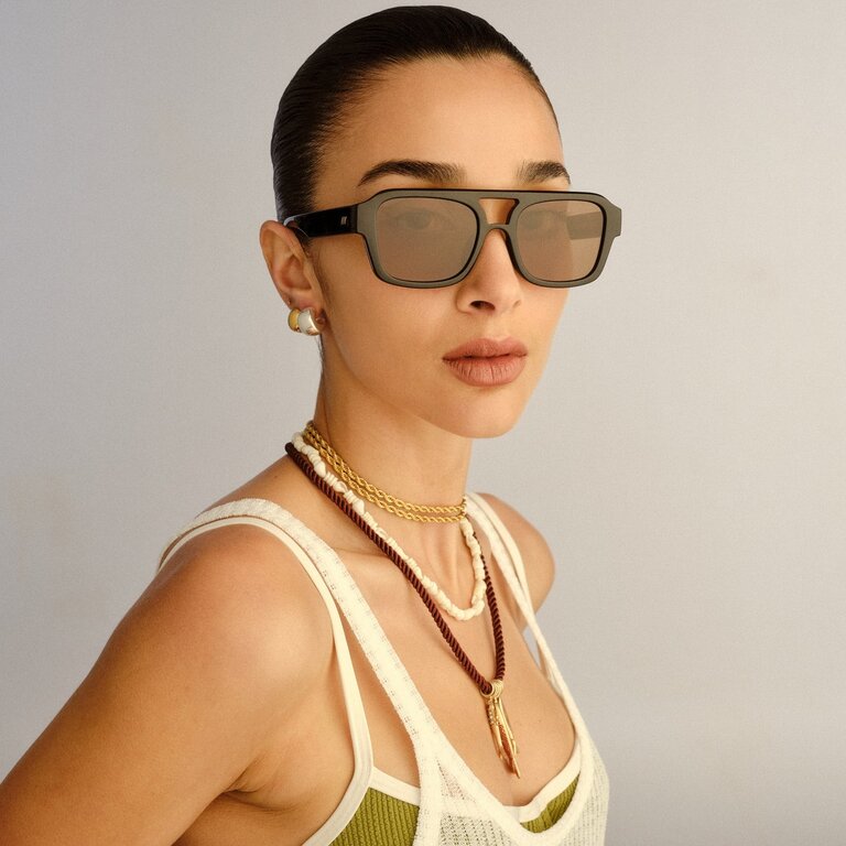 LE SPEC SUBZERO SUNGLASSES IN BLACK