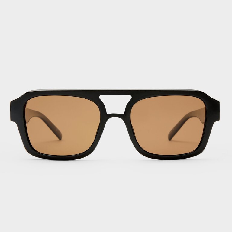LE SPEC SUBZERO SUNGLASSES IN BLACK