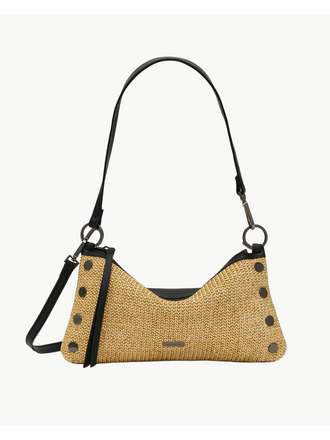 KINROSS KYLE NOIR SMOOTH RAFFIA