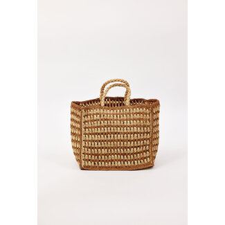 HAT ATTACK MELODY BAG IN  NATURAL/TOAST