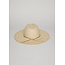 HAT ATTACK TRAVELER CONTINENTAL HAT WITH FRINGE IN NATURAL/TAN