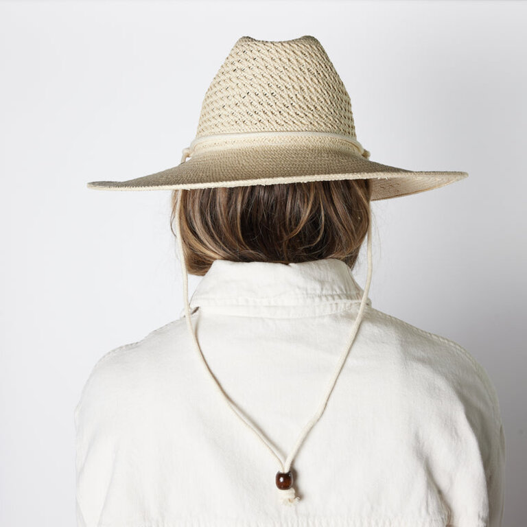 HAT ATTACK PACKABLE SURFER CHINSTRAP HAT IN NATURAL