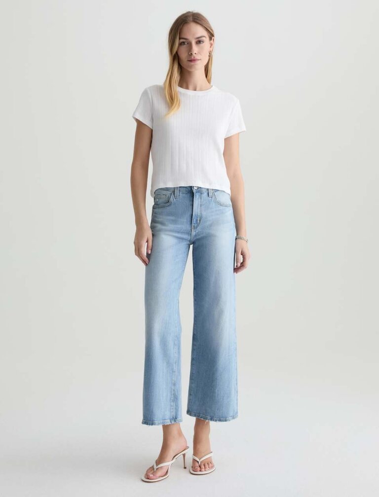 AG SAIGE WIDE LEG CROP IN KINGS RIVER
