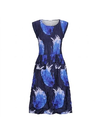 SMASH POCKET DRESS IN BLUE SPLASH