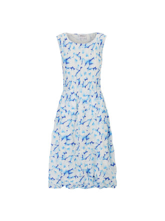 SMASH POCKET DRESS IN OCEAN FOAM