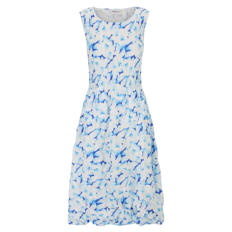 SMASH POCKET DRESS IN OCEAN FOAM