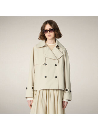 SAVE THE DUCK GARBO JACKET IN SHORE BEIGE