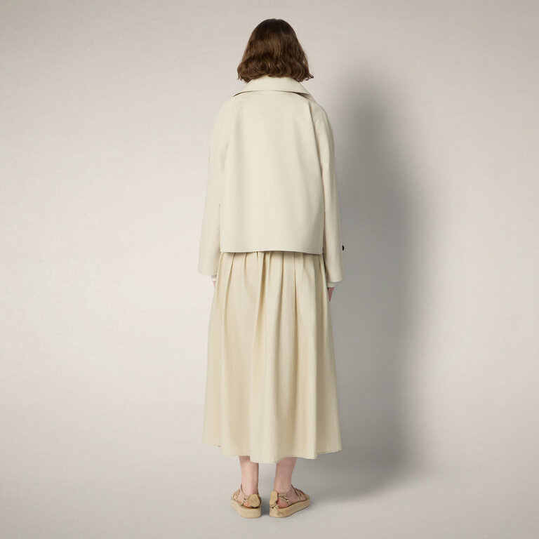 SAVE THE DUCK GARBO JACKET IN SHORE BEIGE