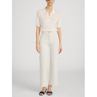 ANCHOR PANT IN FLAX STRIPE