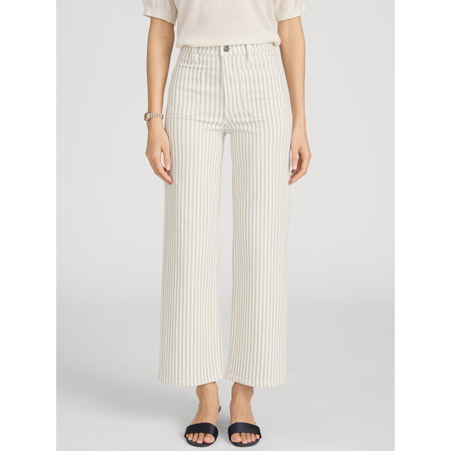 ANCHOR PANT IN FLAX STRIPE