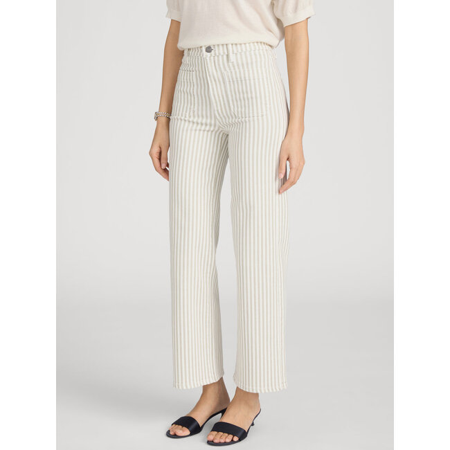 ANCHOR PANT IN FLAX STRIPE