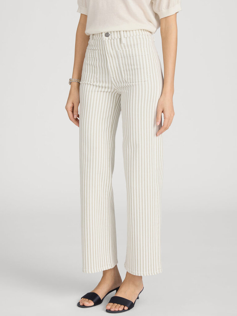 ANCHOR PANT IN FLAX STRIPE