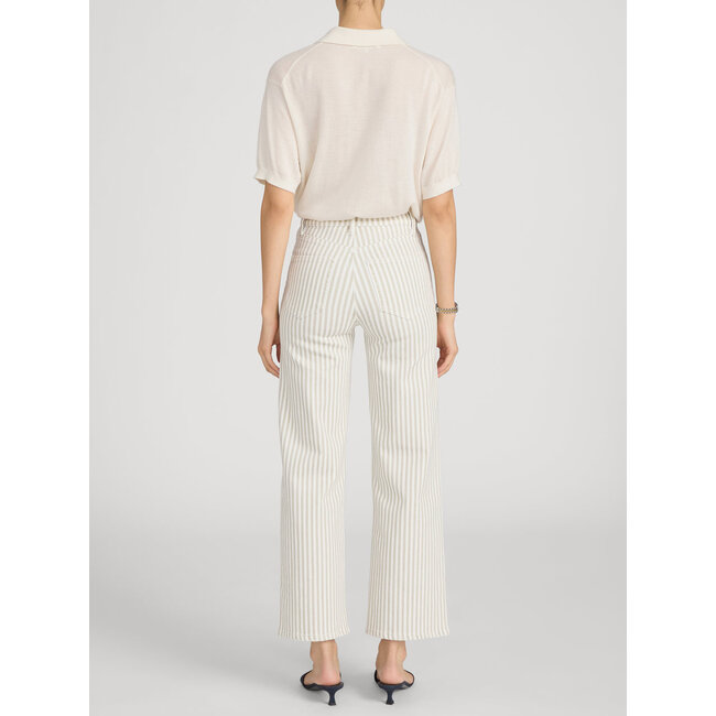 ANCHOR PANT IN FLAX STRIPE