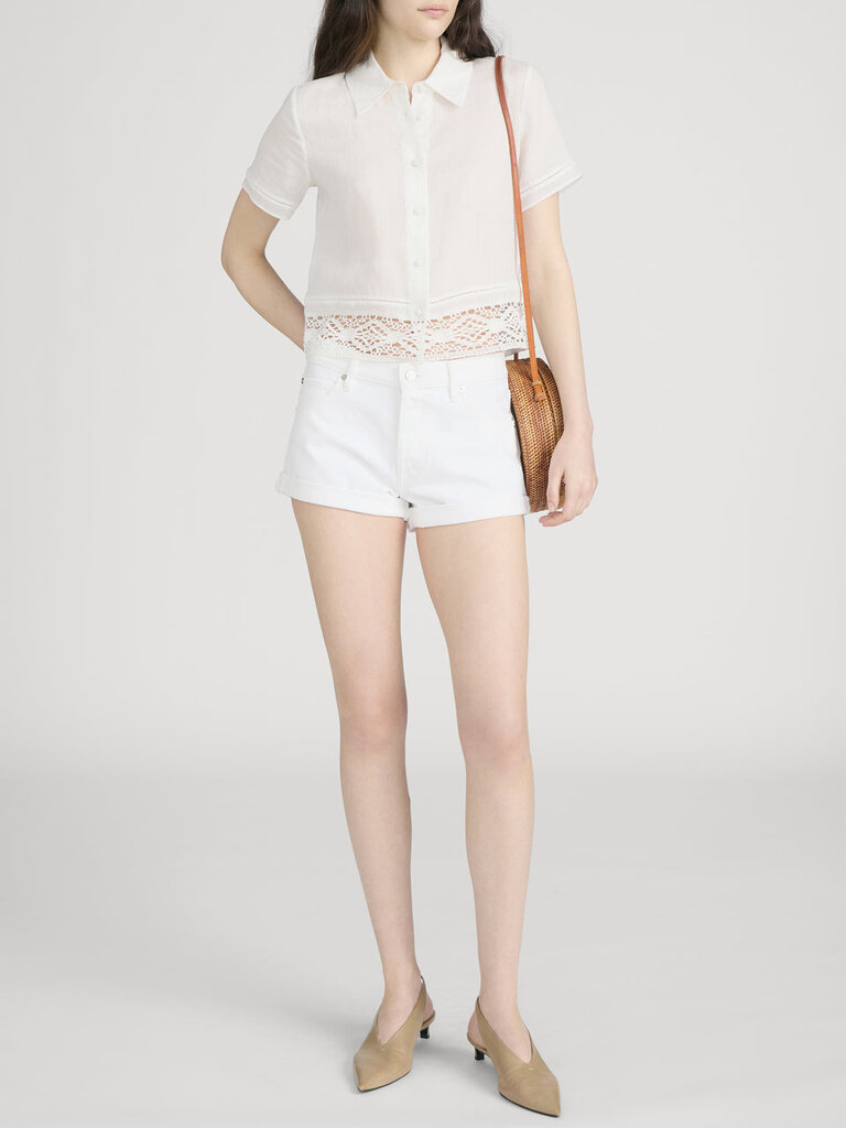 THE HEIRLOOM SHIRT IN WHITE