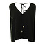 VELVET RENNA07 SLEEVELESS V-NECK TOP IN BLACK