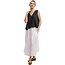 VELVET RENNA07 SLEEVELESS V-NECK TOP IN BLACK