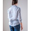 LLEA BLUE DORIE  L/S LINEN BUTTON UP IN WHITE AND CHAMBRAY