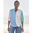 FRANK & EILEEN EILEEN RELAXED BUTTON UP IN COLOR BLOCK STRIPE