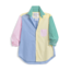 FRANK & EILEEN EILEEN RELAXED BUTTON UP IN COLOR BLOCK STRIPE