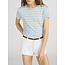 LINEN BABY TEE IN CHAMBRAY BLUE MULTI