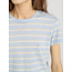 LINEN BABY TEE IN CHAMBRAY BLUE MULTI