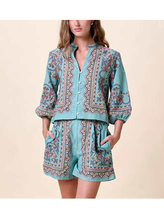 CLEOBELLA NOELLE BLOUSE IN BLEURA