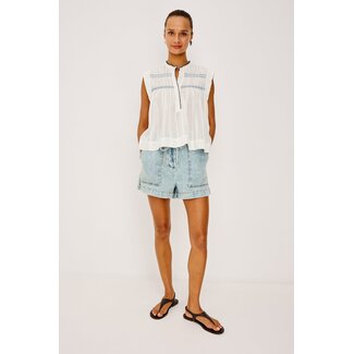 RAILS WILLOW SLEEVELESS TOP IN WHITE