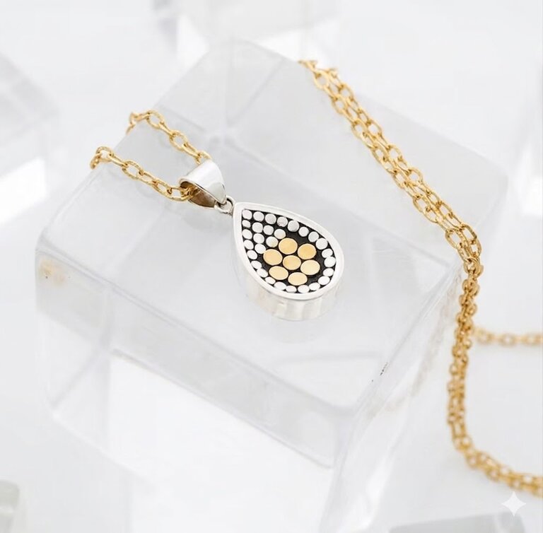 KATHY KAMEI BE A LIGHT  FLOWER CONCAVE PENDANT