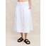 MARGARET O'LEARY VENICE POPLIN SKIRT IN WHITE AND NAVY