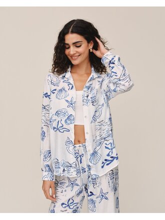 BELLA DAHL BELLA DAHL CLASSIC BUTTON DOWN