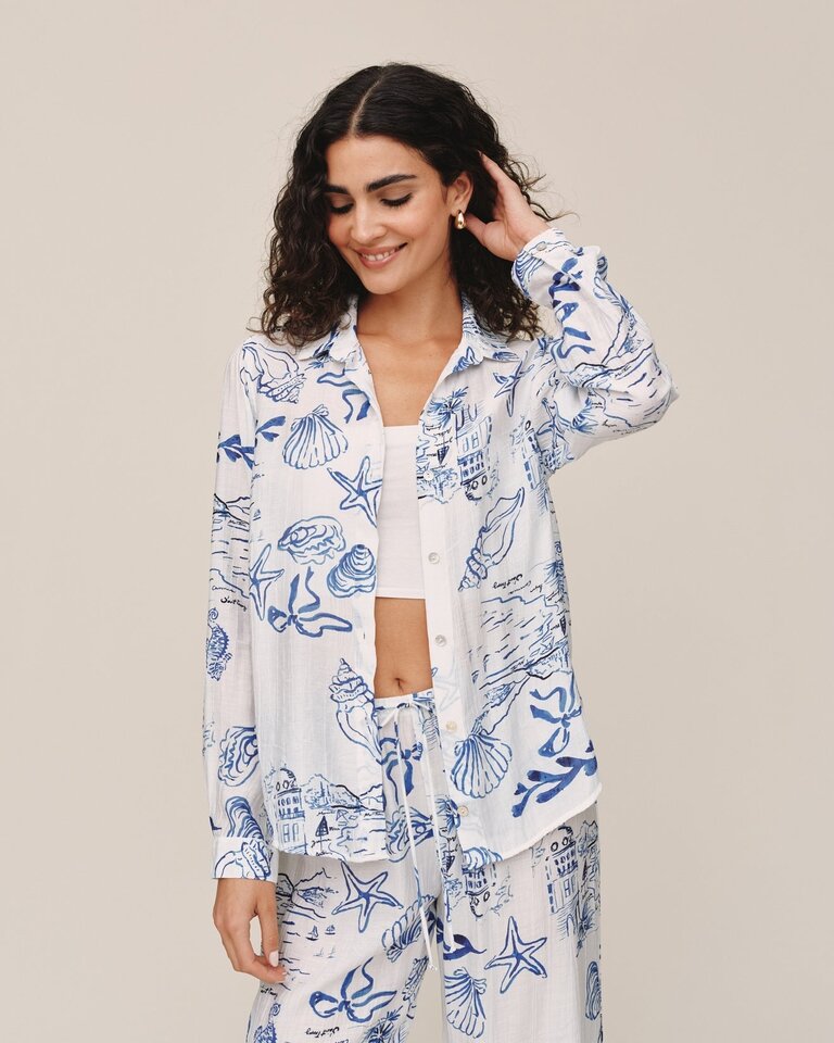 BELLA DAHL BELLA DAHL CLASSIC BUTTON DOWN