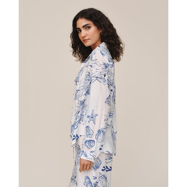BELLA DAHL BELLA DAHL CLASSIC BUTTON DOWN