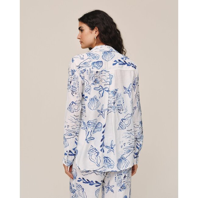 BELLA DAHL BELLA DAHL CLASSIC BUTTON DOWN