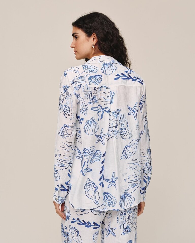BELLA DAHL BELLA DAHL CLASSIC BUTTON DOWN