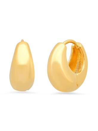 TAI JEWELRY GRADUATED CHUNKY HUGGIE