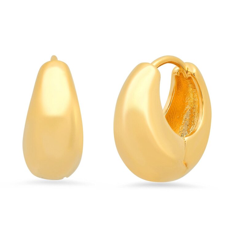 TAI JEWELRY GRADUATED CHUNKY HUGGIE