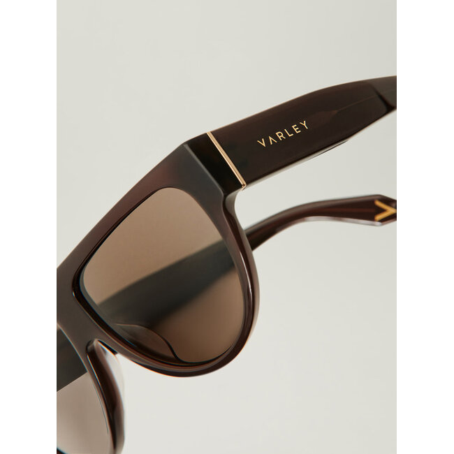 VARLEY VARLEY DALLING OVERSIZE SUNGLASSEDALLING OVERSIZE SUNGLASSES CHOCOLATES CHOCOLATE